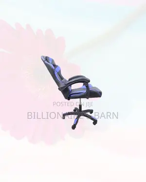 Practical Blue Racing Gaming Chair Ergonomic Support for Gaming Use