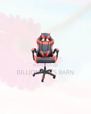 Practical Red Racing Gaming Chair Ergonomic Support for Gaming Use