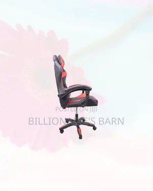 Practical Red Racing Gaming Chair Ergonomic Support for Gaming Use