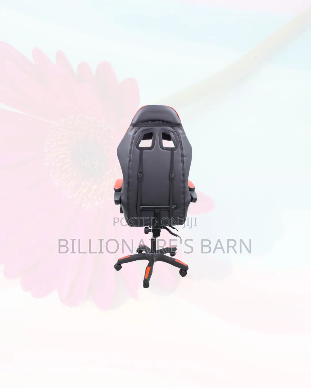 Practical Red Racing Gaming Chair Ergonomic Support for Gaming Use