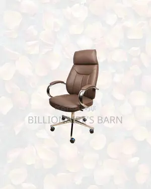 Practical Executive Leather Chair High Back for Small Office Layouts