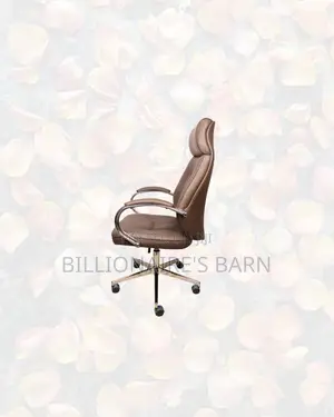 Practical Executive Leather Chair High Back for Small Office Layouts