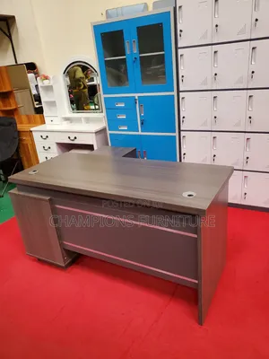 1.4m Grey L-Shaped Office Desk