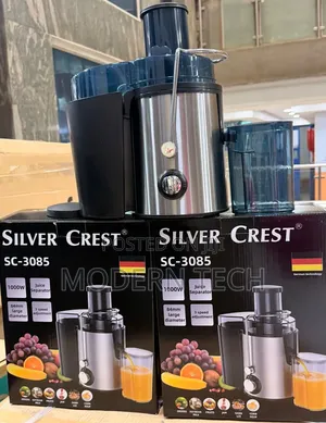 Silvercrest 1000w Juice Extractor – Powerful Fruit Vegetable Juicer