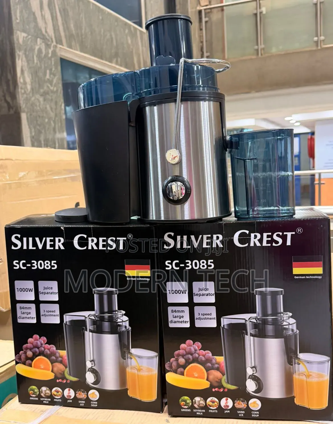 Silvercrest Heavy-Duty 1000w Fresh Juice Extractor
