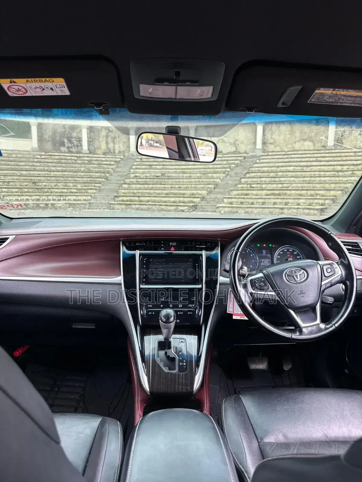 Toyota Harrier 2017 Maroon