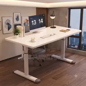 Office Desk; Manual Adjustable Home Office Computer Work Desk