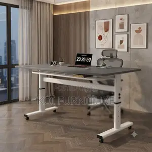 Office Desk; Manual Adjustable Home Office Computer Work Desk