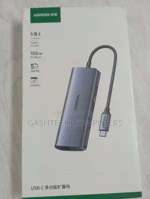 Ugreen 5 -in -1 Docking Station- Usb-C