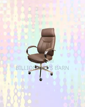 Practical Executive Leather Chair High Back for Executive Office Style