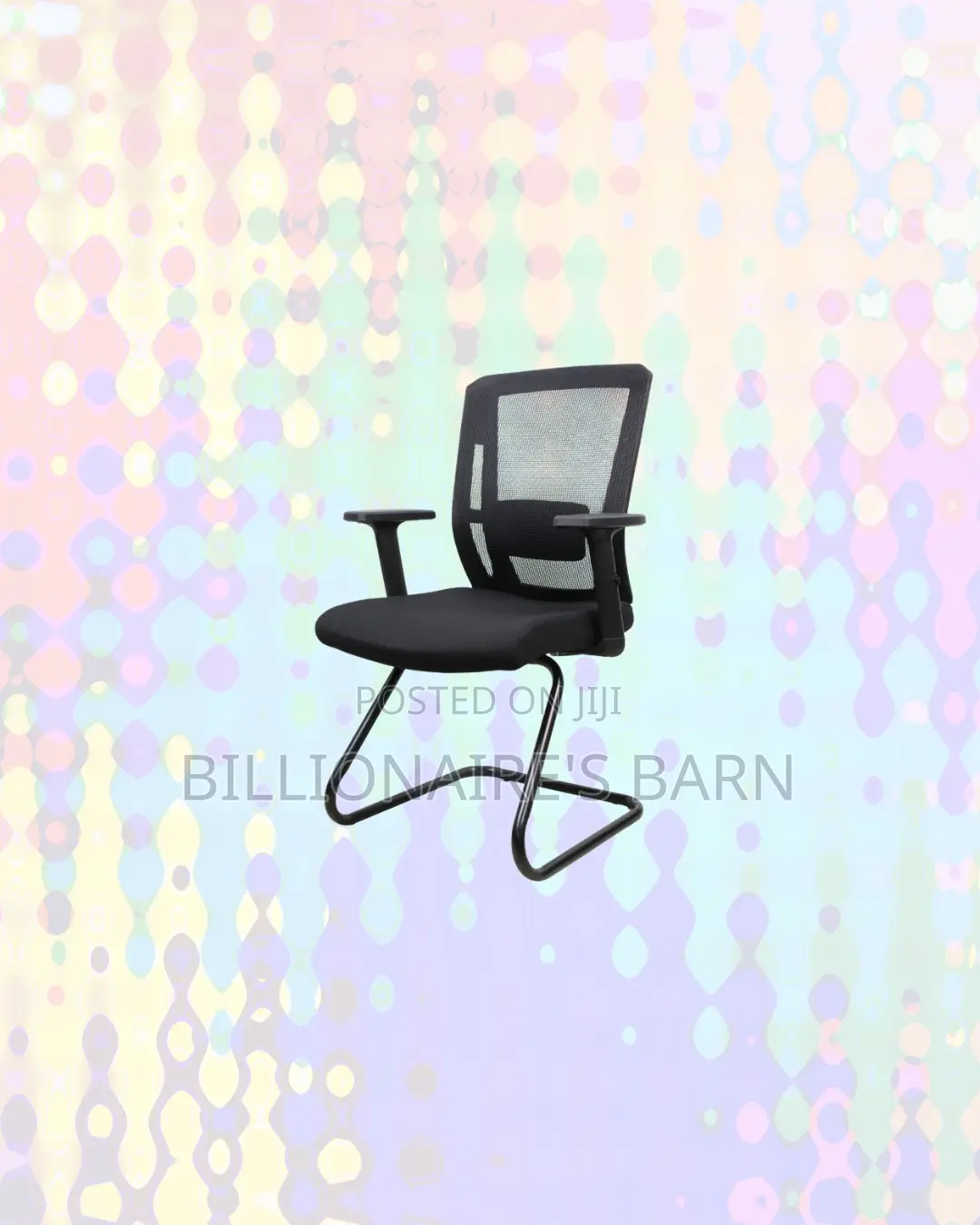 Practical Barn Origin Visitor Chair for Executive Office Style