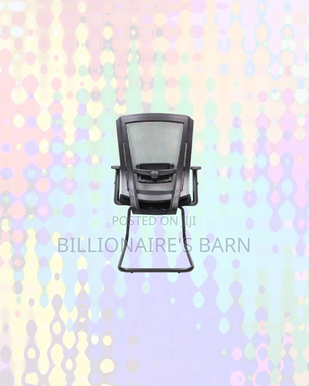 Practical Barn Origin Visitor Chair for Executive Office Style