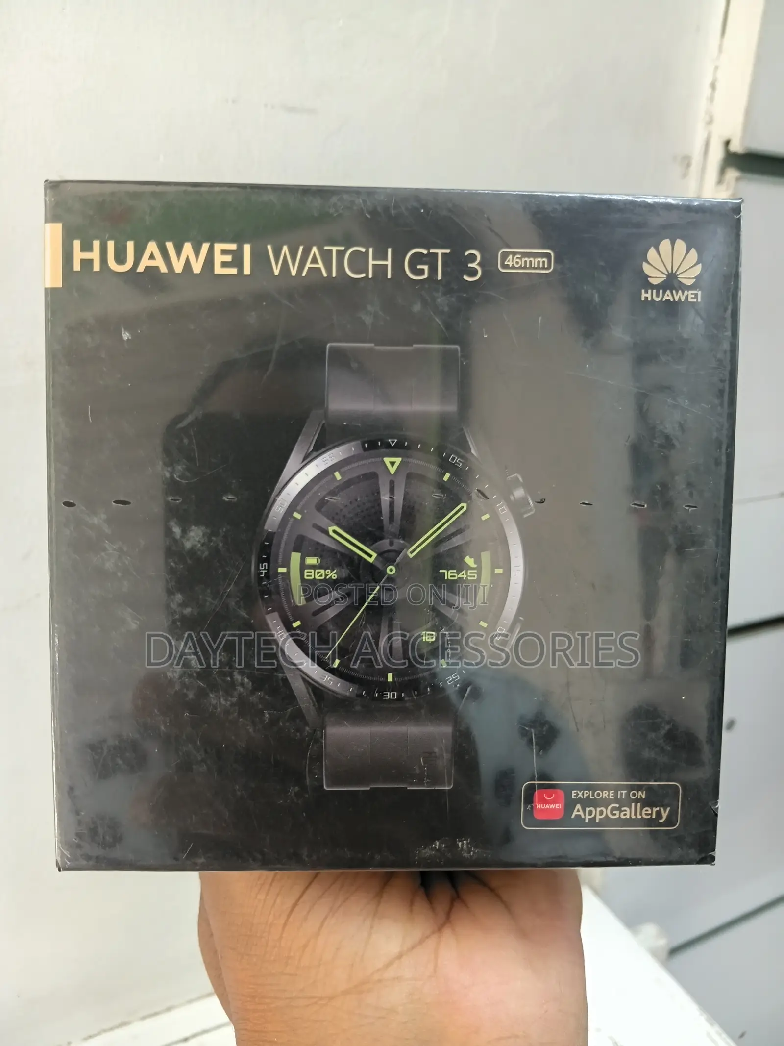 Huawei Watch Gt 3 (46mm) Black GPS + Bluetooth Smartwatch