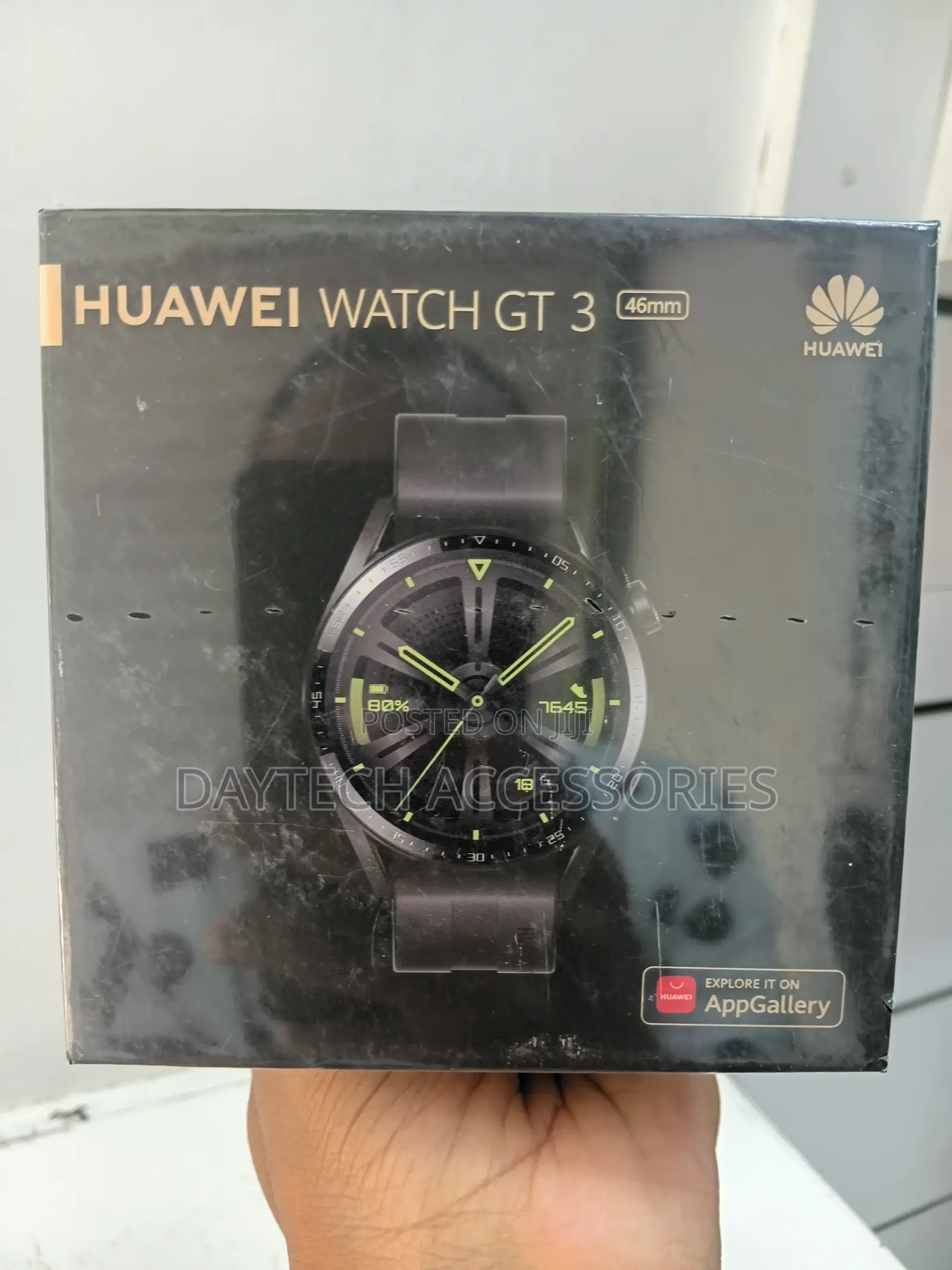 Huawei Watch Gt 3 (46mm) Black GPS + Bluetooth Smartwatch