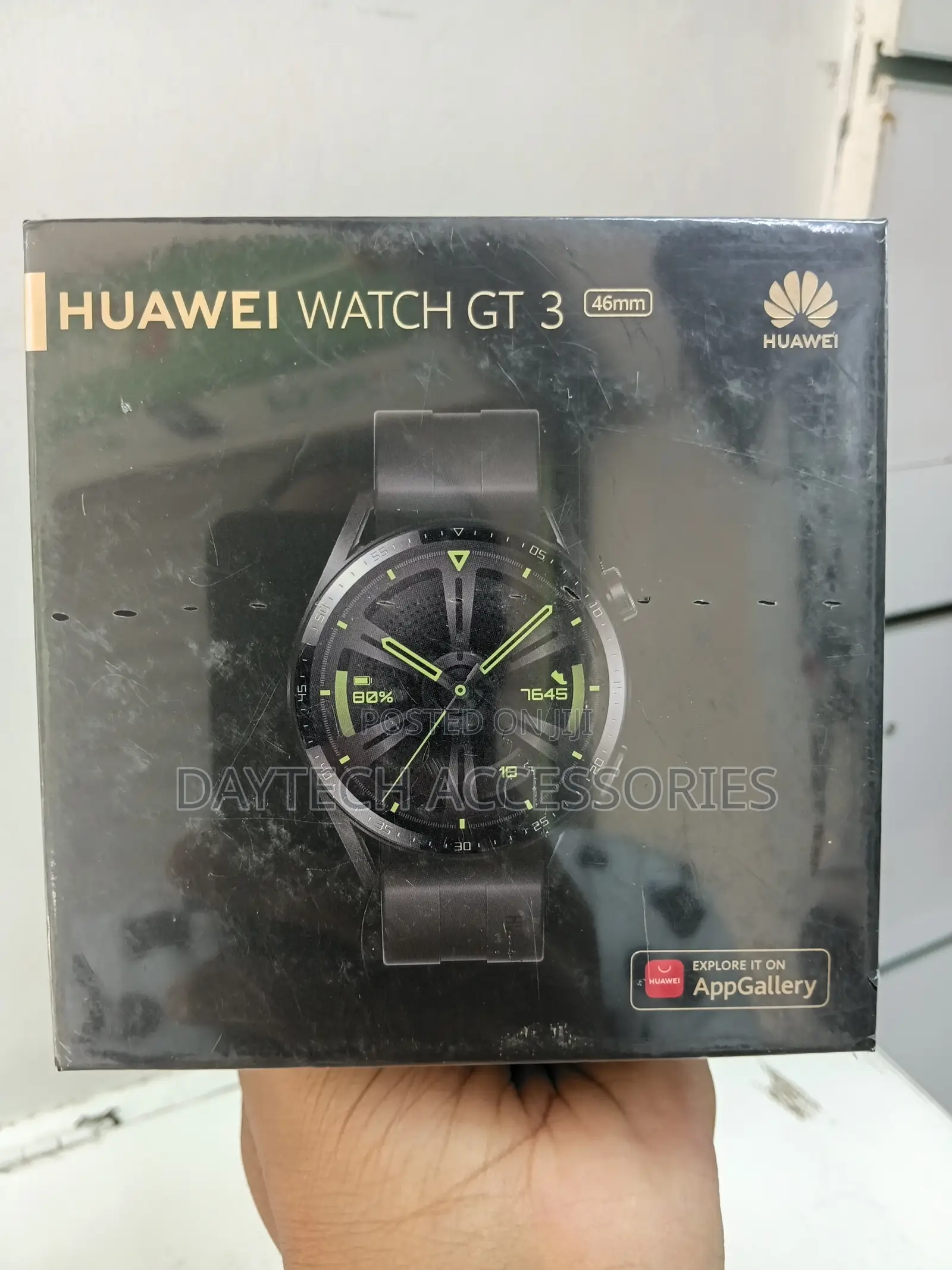 Huawei Watch Gt 3 (46mm) Black GPS + Bluetooth Smartwatch