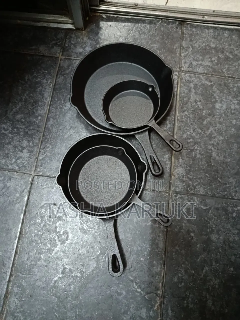 Original Cast Iron Pan 4pcs