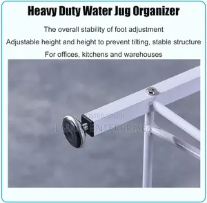 Gallon Water Jug Holder Bottle Rack Container Storage Stand Shelf