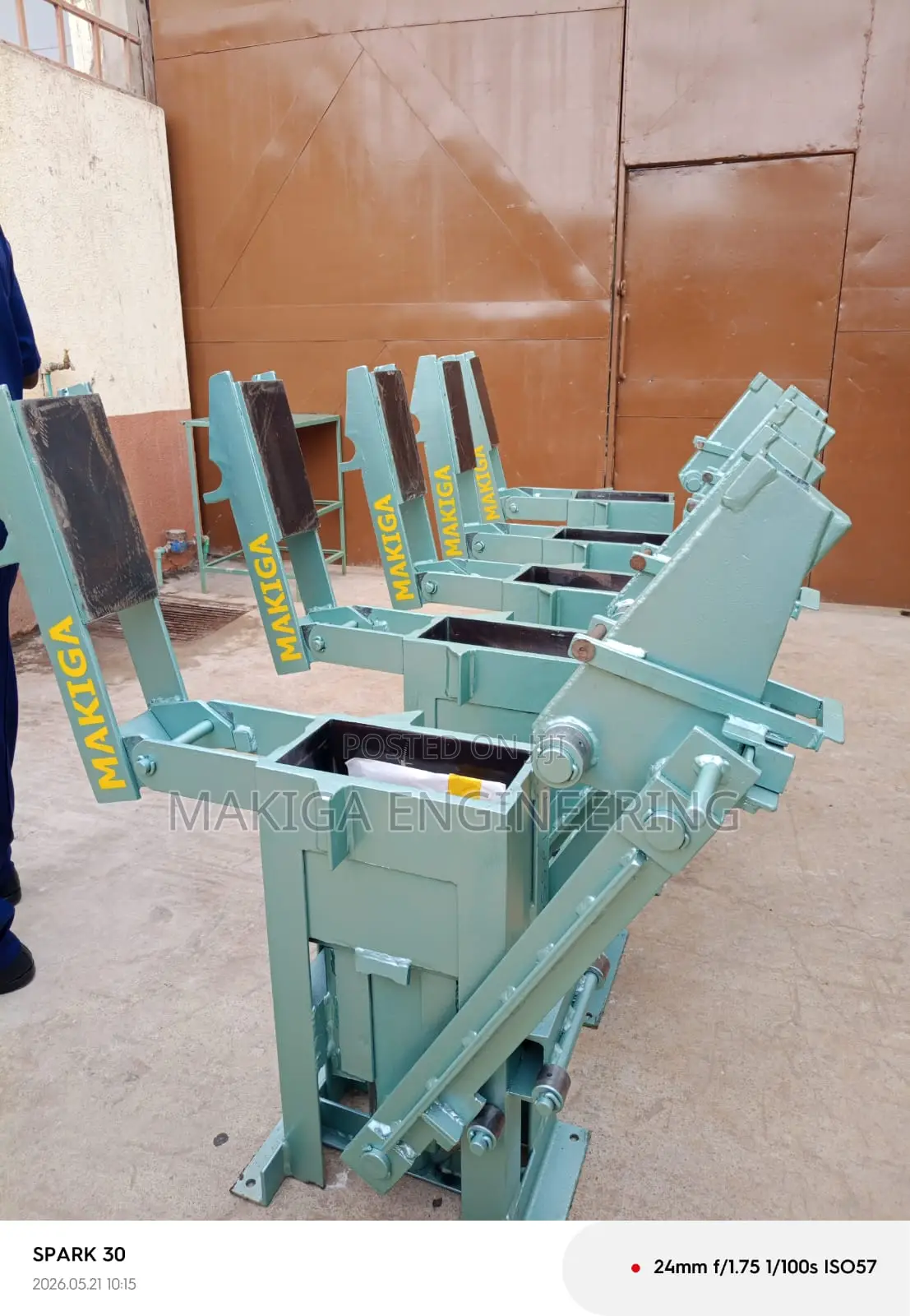 Standard Straight Interlocking Block Press Machine