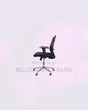 Practical Barn Origin Chair Mid Back Chrome for Executive Office Style