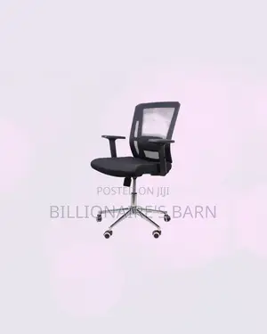 Practical Barn Origin Chair Mid Back Chrome for Executive Office Style