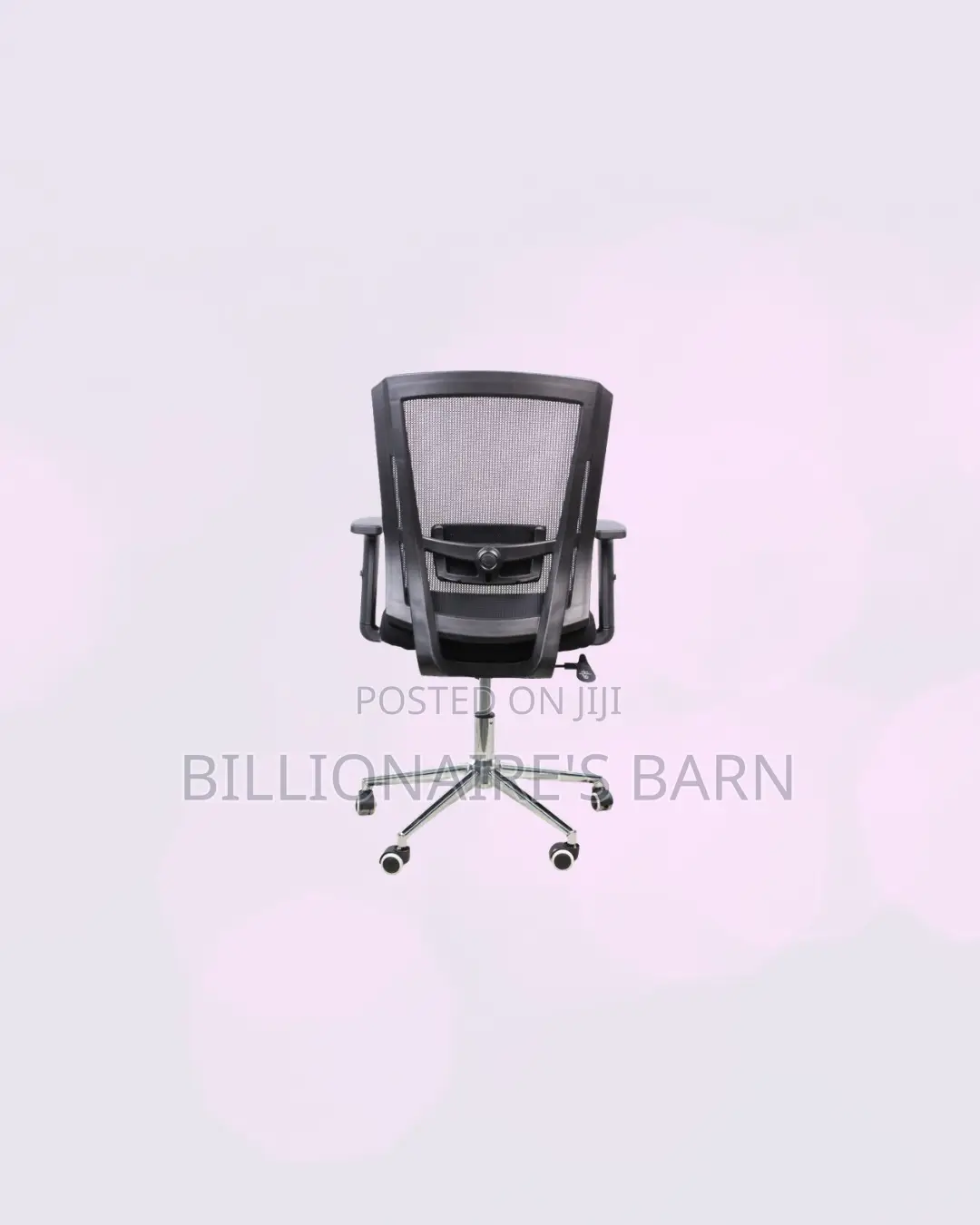 Practical Barn Origin Chair Mid Back Chrome for Executive Office Style