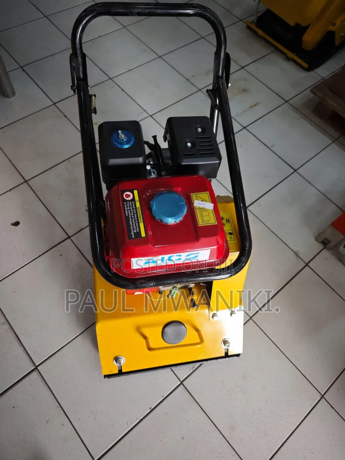 Aico 8hp Plate Compactor – Heavy Duty Petrol Vibrating Compactor