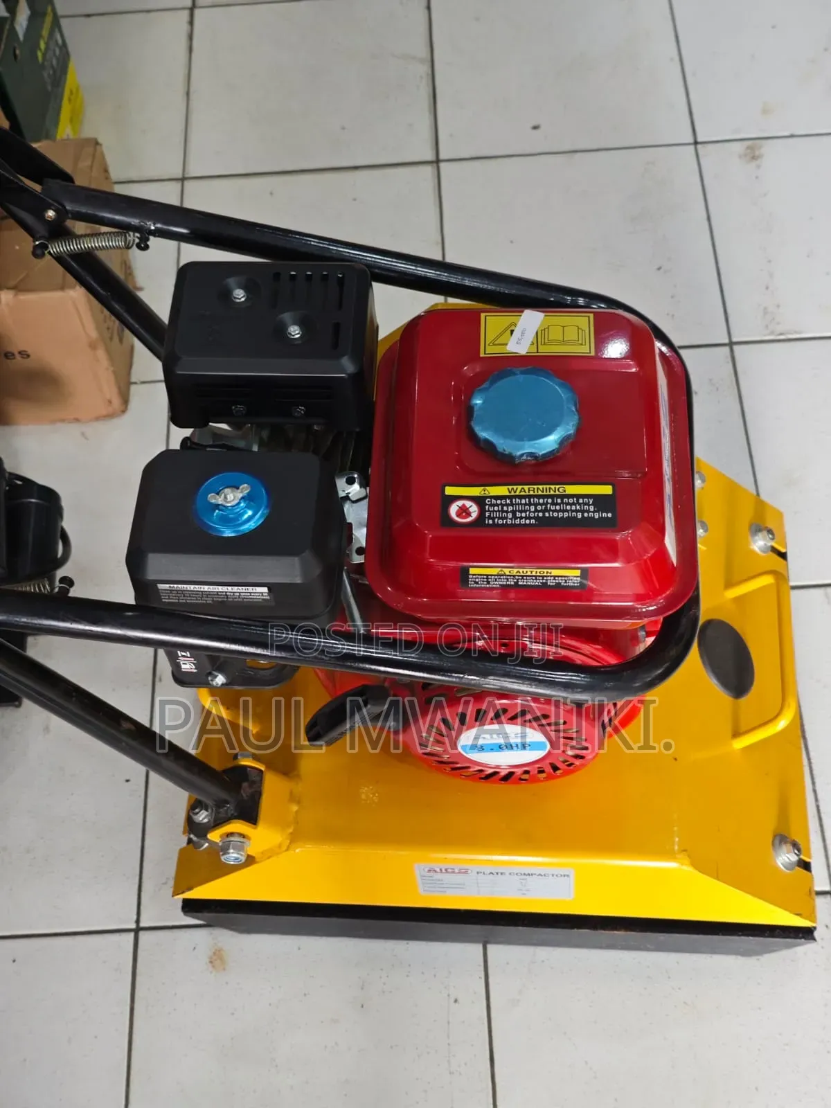Aico 8hp Plate Compactor – Heavy Duty Petrol Vibrating Compactor