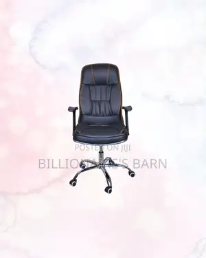 Executive Leather Office Chair High Back for Everyday Seating Comfort