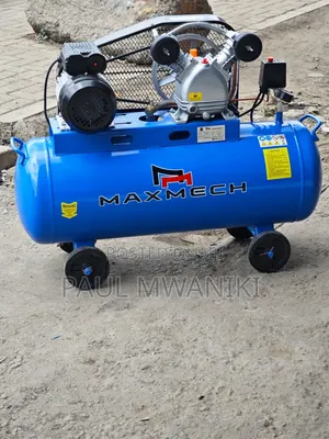 Maxmech 100l Air Compressor – Twin Cylinder Belt Drive