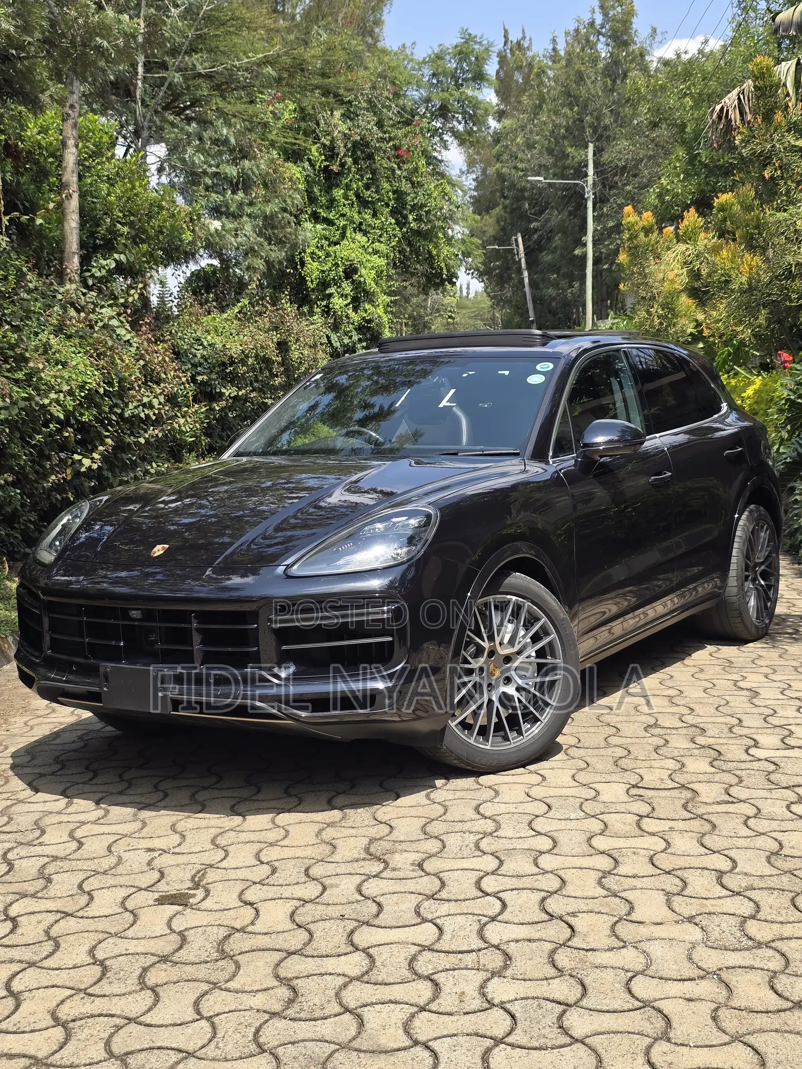 Porsche Cayenne Turbo AWD 2020 Blue
