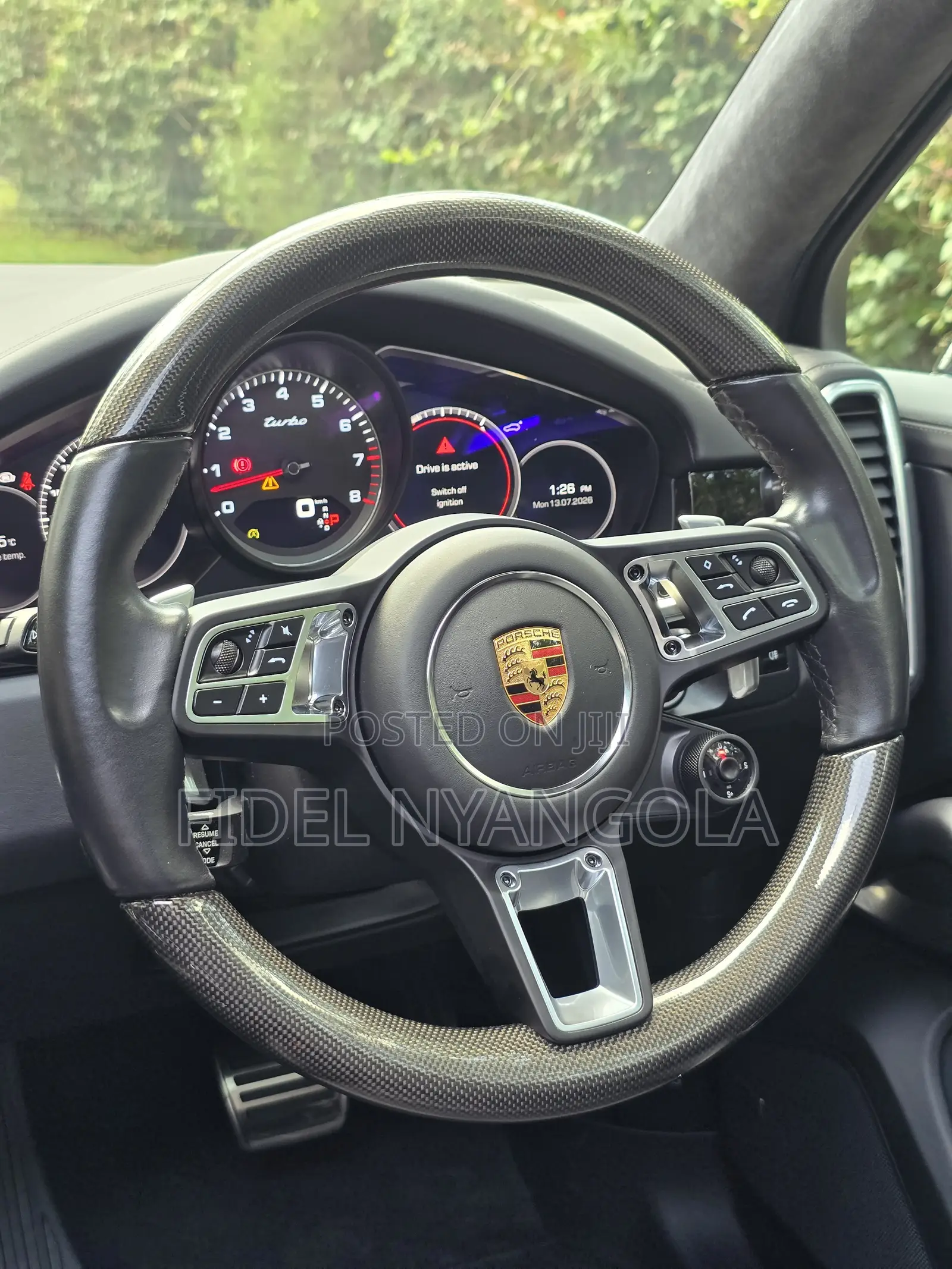 Porsche Cayenne Turbo AWD 2020 Blue