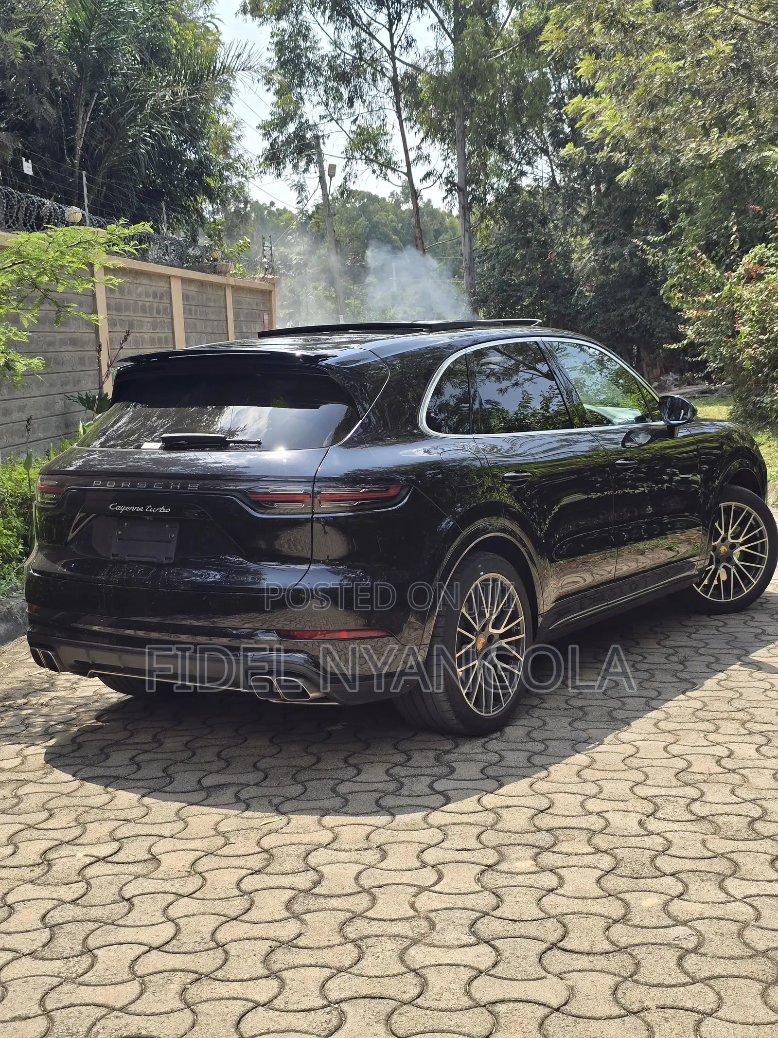 Porsche Cayenne Turbo AWD 2020 Blue