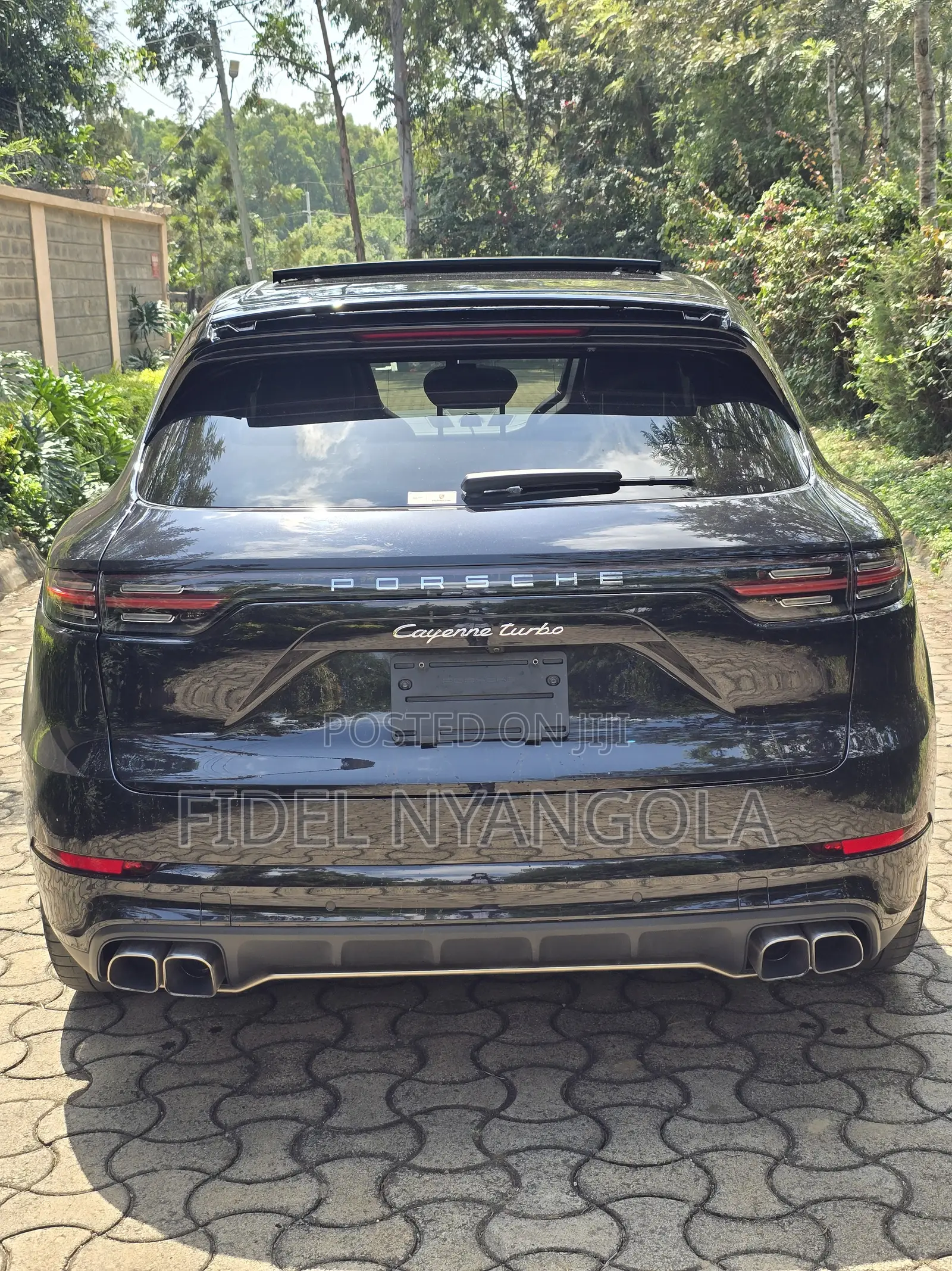 Porsche Cayenne Turbo AWD 2020 Blue