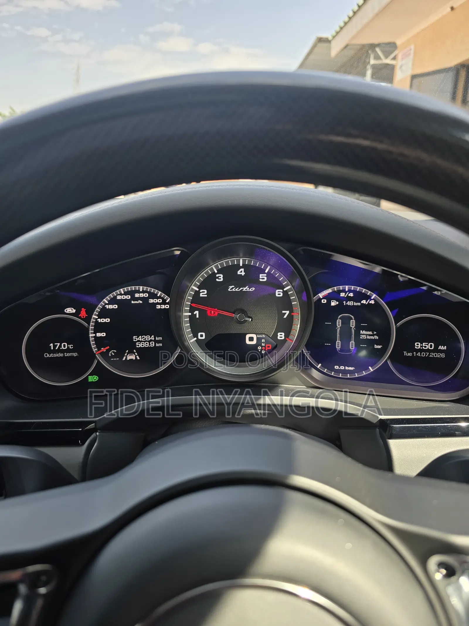 Porsche Cayenne Turbo AWD 2020 Blue