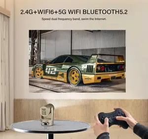 Autofocus Mini Smart Projector - 5g Wifi6 Portable Home Theater