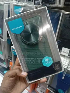 Green Nillkin Camshield Case Designed for the Xiaomi Mi 13 Ultra.