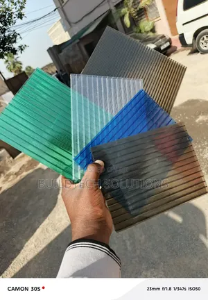 Heavy Duty Blue 8mm Polycabinate Sheets