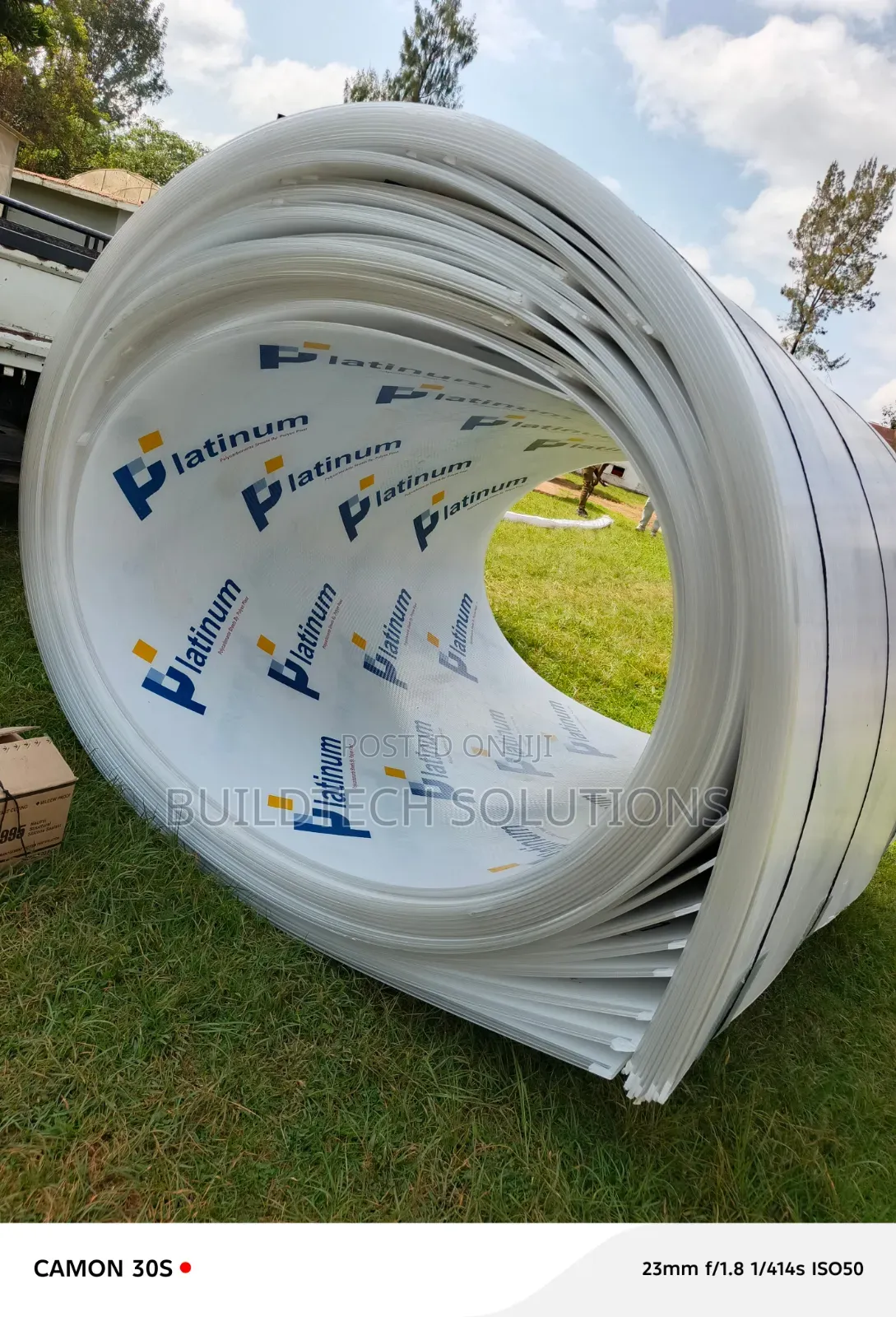 Heavy Duty Blue 8mm Polycabinate Sheets