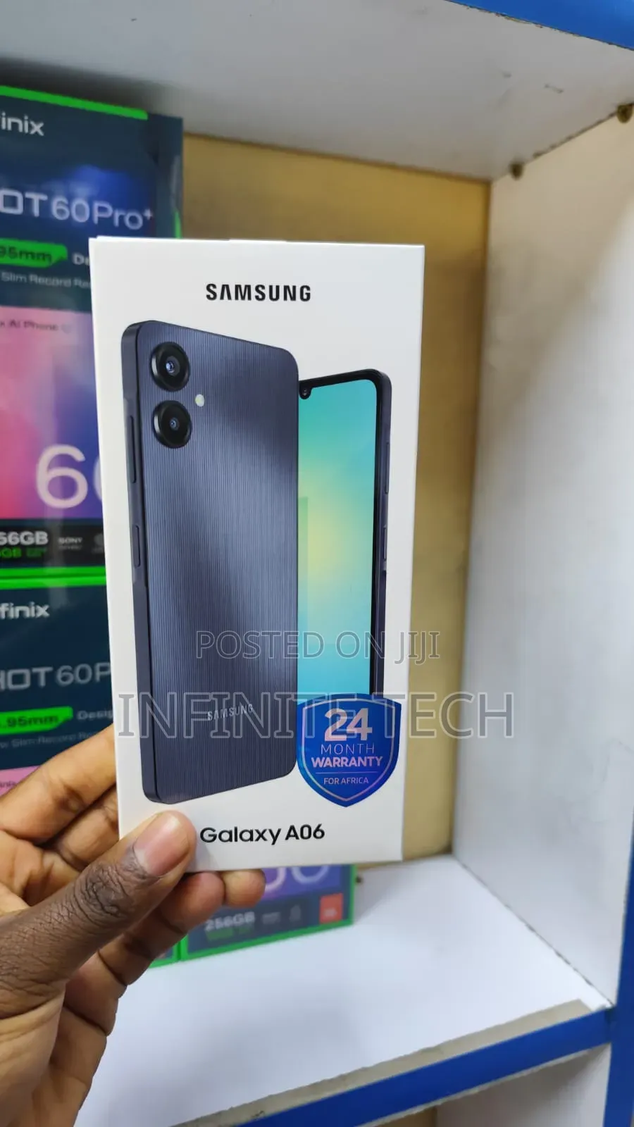 New Samsung Galaxy A06 128 GB Blue