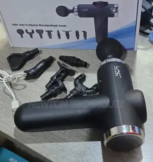 8 in 1 Massage Gun -LCD Touch Screen -6 Adjustable Speed Levels