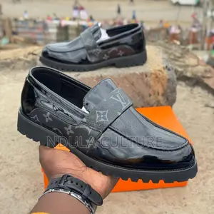 Designer Louis//Ferragamo Vuitton Wetlook Dress Shoes