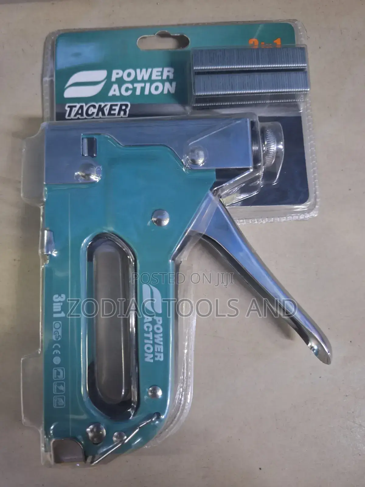 Power Action Three in One Staple Gun