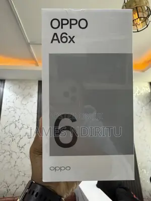 New Oppo A6x 64 GB Black