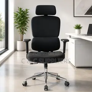 Executive Fabric Recliner Ergonomic Chair