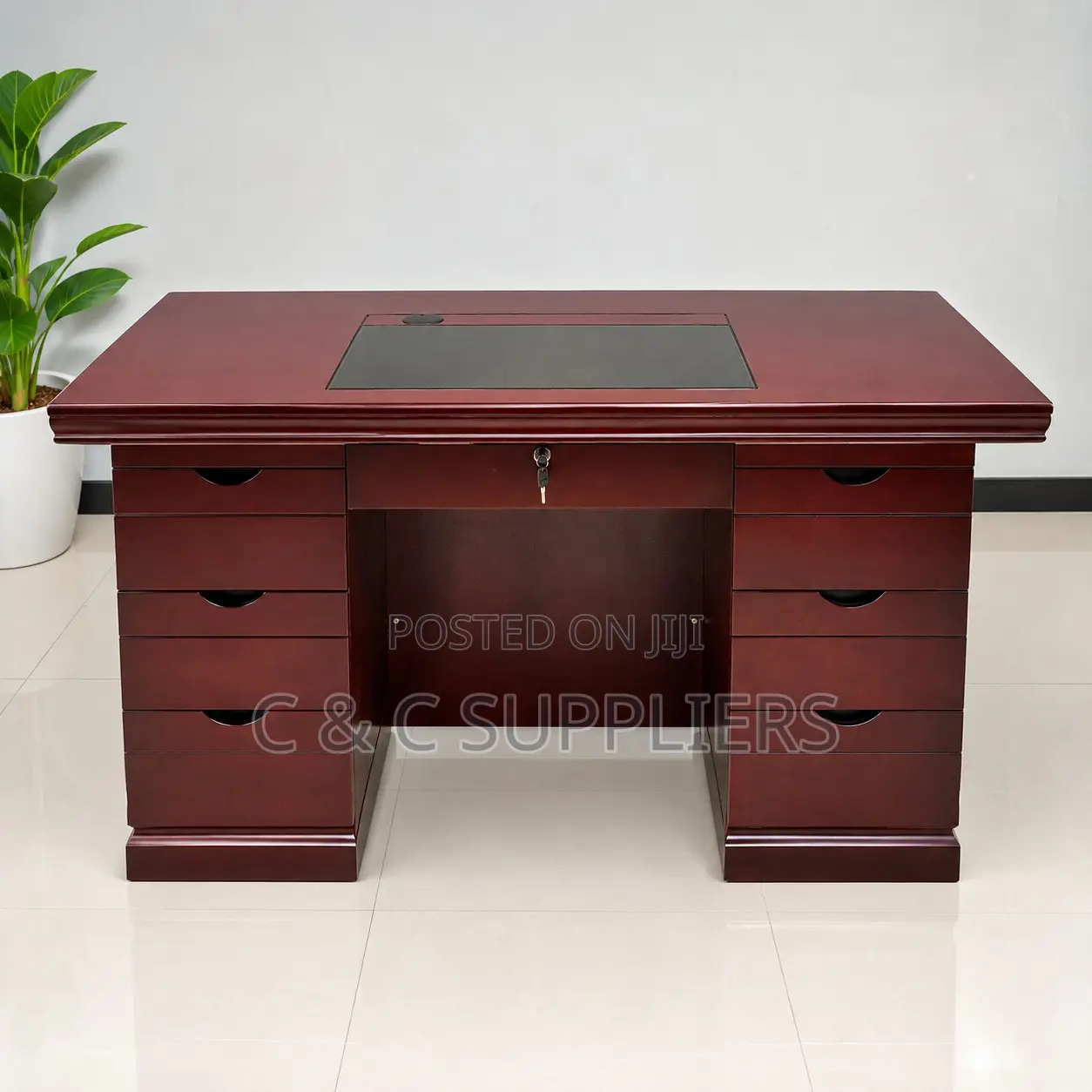 Advanced Mahogany Study Desk-1200mm