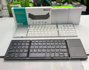 Mini B033 *Three Fold* Portable Bluetooth Compatible Keyboard
