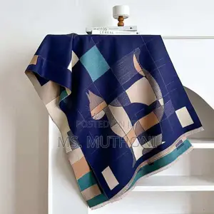 Double-Sided Abstract Cat Shawls
