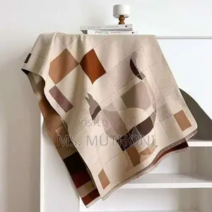 Double-Sided Abstract Cat Shawls