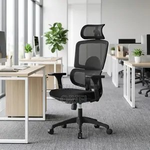 Office Chair : Orthopedic Office Chair With Breathable Mesh Backrest