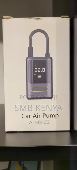 Portable Electric Car Tire Air Pump With LCD Display